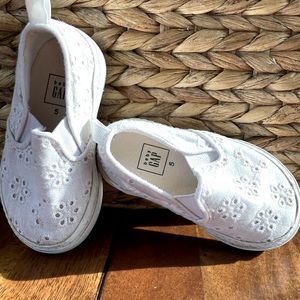 Baby Gap Eyelet Slip-ons